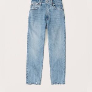 Abercrombie high rise mom Jean